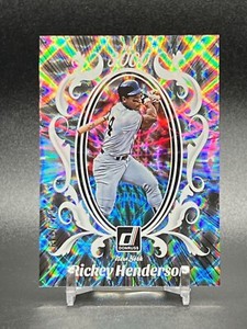 2023 Panini Donruss Mr. 3000 Rickey Henderson Silver Parallel #'d /349