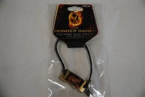 THE HUNGER GAMES KATNISS & PEETA CORD BRACELET NEW OFFICIAL NECA MOVIE FILM RARE - Picture 1 of 2
