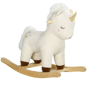 Kids Rocking HorseRide on Toy Unicorn with Realistic Sounds for Years 2-4 Years - Picture 1 of 11