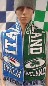 Italien vs Irland (Six Nations Rom Stadio Olimpico 24.02.2019) Rugby Union Schal - Bild 1 von 3