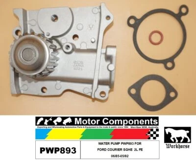WATER PUMP PWP893 FOR FORD COURIER SGHE  2L FE 06/85-05/92 - image 1 of 3