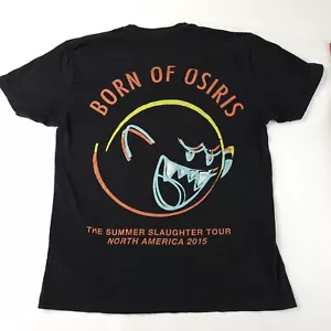 Camiseta Born of Osiris Para Hombre Mediana Metal Core Boo Gira de Conciertos Deathcore Gótico - Imagen 1 de 6
