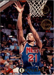 1994-95 Stadium Club Member Only Parallel Nets Basketball Card #99 Kevin Edwards