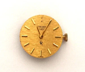 CONCORD QUARTZ SWISS MOVEMENT 6 JEWELS ETA 905 001 FOR PARTS RUNS NEW BATTERY - Picture 1 of 6