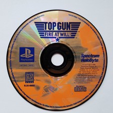 Top Gun Fire At Will (Sony PlayStation PS1) Disc Only Tested Free Shipping