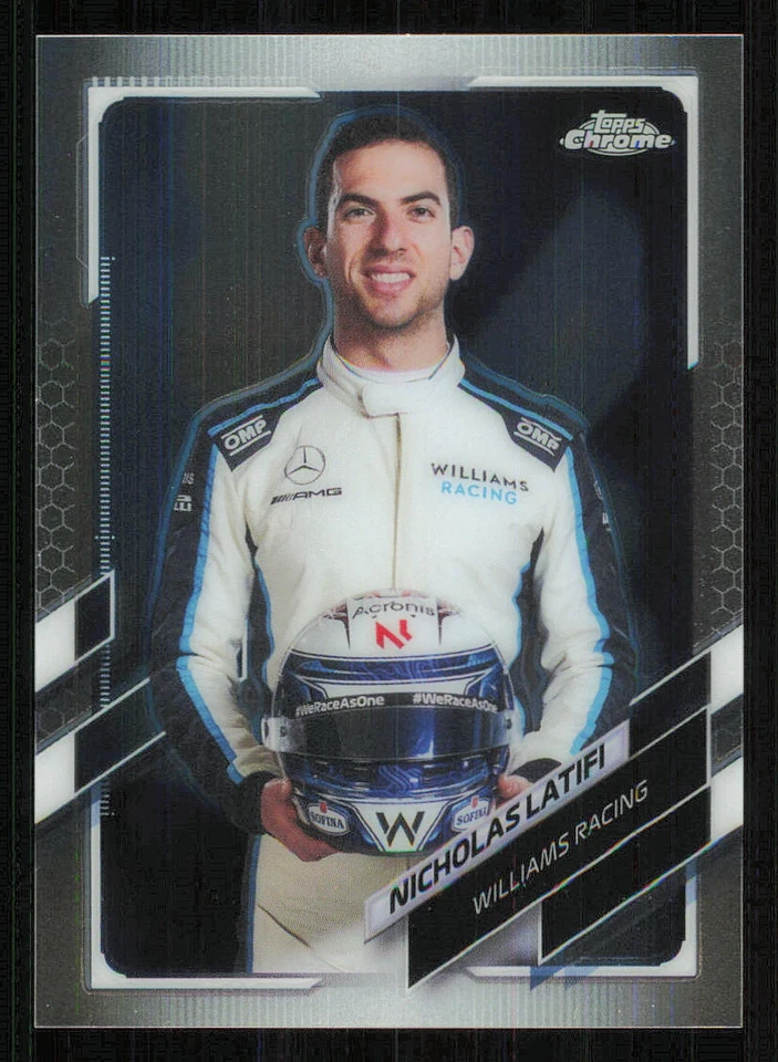 2021 Topps Chrome Formula 1 #20 Nicholas Latifi - Image 1 of 2