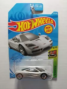 2021 Hot Wheels Exotics P Case McLaren F1 Silver #235 ๐ฅ๐ฅ - Picture 1 of 4