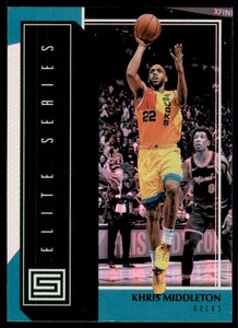 2018-19 Panini Status Elite Series Aqua #10 Khris Middleton