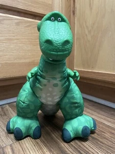 FISHER PRICE TOY STORY 2009 SQUEEZE BIG ROARIN REX 14" PLUSH STUFFED ANIMAL - Picture 1 of 6