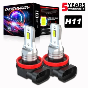 Bombillos LED Focos Para Auto Carro H11 Luz De Coche Faros Faro Delanteros White - Picture 1 of 11