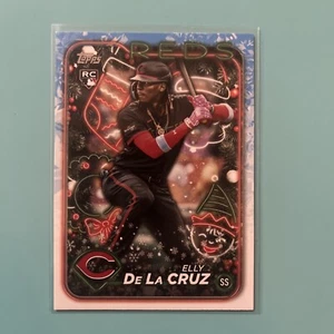 2024 Topps Holiday Mega Elly De La Cruz RC - Picture 1 of 2