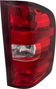 Passenger Side Tail Light Compatible with 2007-2013 Chevrolet Silverado 1500, Fi - Picture 1 of 9