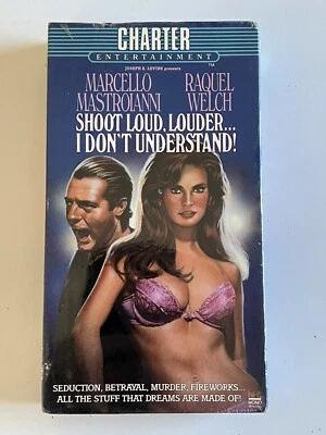 SHOOT LOUD LOUDER I DON'T UNDERSTAND - VHS NEW SEALED RARE - 1966 Raquel Welch - Image 1 of 4