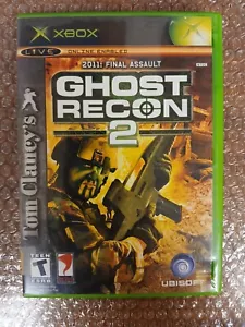 Ghost Recon 2, Microsoft Xbox Original, CIB Complete In Box, Tested & Working. - Picture 1 of 13