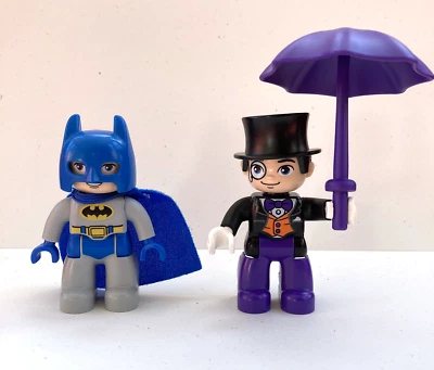 LEGO DUPLO Batman & Penguin Figures from 10823 Batwing Adventure - Image 1 of 4