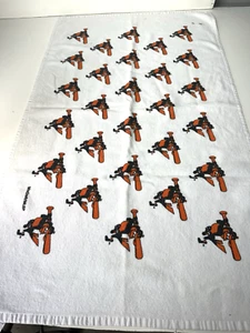 Vintage Baltimore Orioles Home Team Sports Beach Towel Rare MLBP Cotton 23x38 - Picture 1 of 7