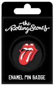 Rolling Stones Zunge verpackt Emaille Pin Anstecker 25 mm x 30 mm offizielles Produkt (Py) - Bild 1 von 1