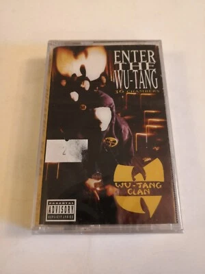 Wu-Tang Clan  Enter The Wu-Tang (36 Chambers) cassette MC RZA Method Man GZA New - Image 1 of 3