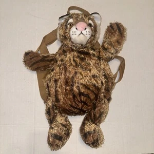 Nueva Mochila Aurora World Tiger Felpa Niños Cremallera Zoo Viaje Suave Correas Ajustables - Imagen 1 de 11