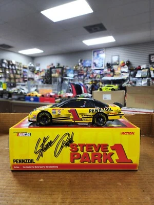Action Steve Park #1 Pennzoil Monte Carlo 1999 escala 1:24 diecast bank Foto 1 de 3