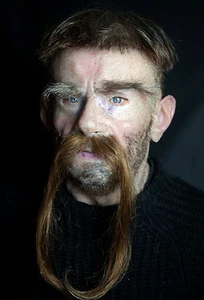 "Kozak Maxim" Silicone Mask  Hand Made, Halloween High Quality, Realistic Unique - Picture 1 of 7