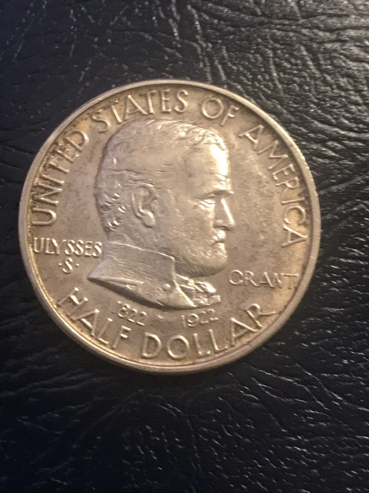 1922 Ulysses Grant Centennial Commemorative Half Dollar US, Great collectible! - Image 1 of 3