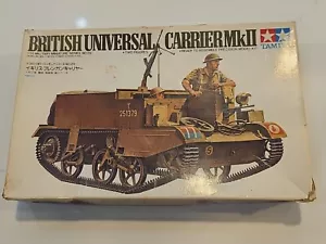 Tamiya 1/35 35089 British Army Universal Carrier Mk.II Vintage Model Kit 1976 - Picture 1 of 4