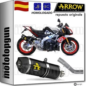 ARROW ESCAPE HOM-RC D60 RT NEGRO C APRILIA TUONO V4 1100 RR FACTORY 2015 15 - Imagen 1 de 5