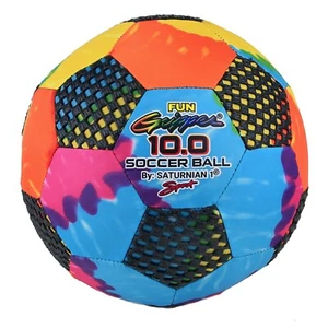 Fun Gripper-Tie Dye-Soccer/Fun-Play Ball 10.0"O/S Perfect for Indoor or Outdoors - Picture 1 of 6