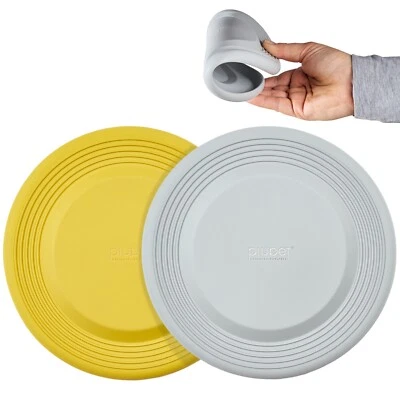 PiuPet® Frisbee Hund I 22cm Durchmesser I Farben gut erkennbar für Hunde - Bild 1 von 4