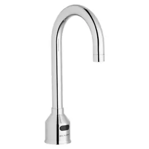 Elkay LKB721C Commercial Chrome Finish Dual Powered Deck Mount Faucet New S5 - Picture 1 of 5