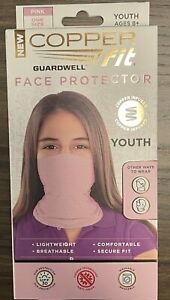 Cooper Fit by Guardwell Youth Face Protector, Pink, New