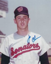 Signed  8x10 JOE COLEMAN  Washington Senators Autographed photo - COA