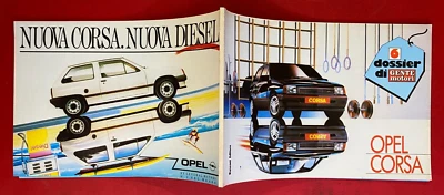 OPEL CORSA - I DOSSIER DI GENTE MOTORI n. 6 Ed. Rusconi (1988) AUTO CAR - Immagine 1 di 4