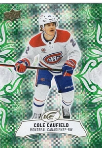 2024-25 Upper Deck Ice Emerald Green #82 Cole Caufield - Picture 1 of 2