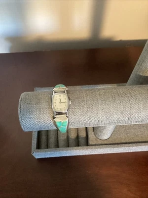 Ladies Vintage Timex Quartz Watch With A Custom Sterling Silver Band - Image 1 of 4