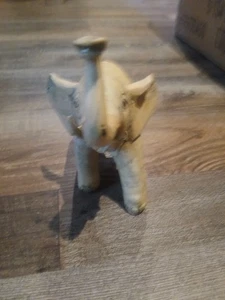 Elefant 50er Jahre zerkleinerte Austernschale Mid Century handgeformt - Bild 1 von 7