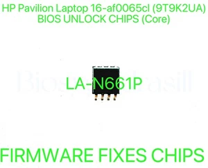 HP Pavilion Laptop 16-af0065cl (9T9K2UA), ADMIN BEZ HASŁA FIRMWARE BIOS CHIP - Zdjęcie 1 z 1