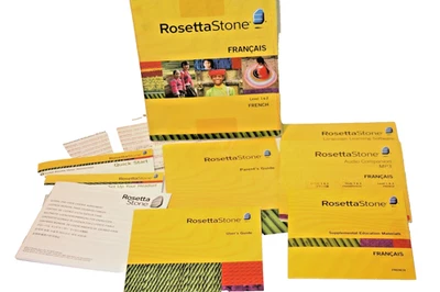 Rosetta Stone FRENCH Homeschool 1 & 2 W/ Activation Id (No Headset) - Image 1 of 2