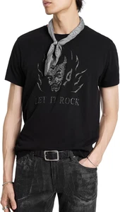 John Varvatos Men's Let It Rock Tee - Picture 1 of 5