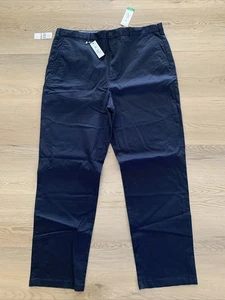 Original Penguin Herren 42 x 34 Hose schmale Passform Stretch grau Chino Freizeit elegante Kleidung - Bild 1 von 11