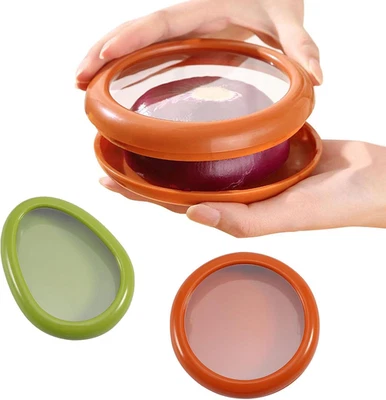 Obst Gemüse Frischhaltedosen 2er Set wiederverwendbar Kühlschrank Vorratsbox - Bild 1 von 4