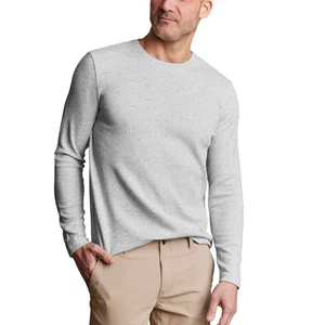 Camisa English Laundry Para Hombres Manga Larga Cómoda Elastizada Cuello Redondo, Gris, XL - Imagen 1 de 4
