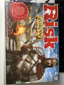 Risk Europe Medieval Conquest Board Game - Premium Enhanced - Never used - Picture 1 of 3