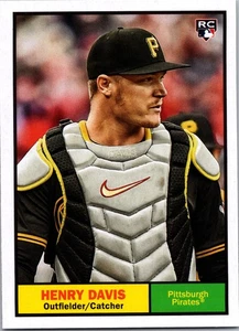 Henry Davis #7 - RC - 2024 Topps Archives - Pittsburgh Pirates - Foto 1 di 2