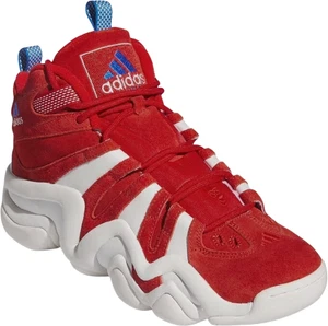 Scarpe Adidas Crazy 8 - NUOVE da uomo taglia 10,5 rosso/bianco sporco/blu - #47810-ZZ3 - Foto 1 di 6