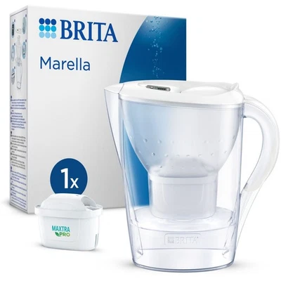 Carafe filtrante BRITA marella blanc - Photo 1/4
