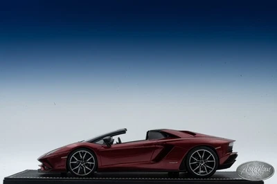 Lamborghini Aventador S Roadster Rojo Colección 1/18 MR 🤝TAMBIÉN ABIERTO PARA COMERCIO Foto 1 de 4