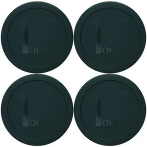 Pyrex 322-PC 1qt Tomillo Verde Mezclador Repuesto Tapas de Almacenamiento de Alimentos (Paquete de 4) - Imagen 1 de 4