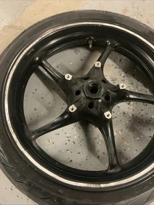 2003-2016 YAMAHA R6 R6S OEM FRONT WHEEL TIRE RIM Straight - Bild 1 von 9